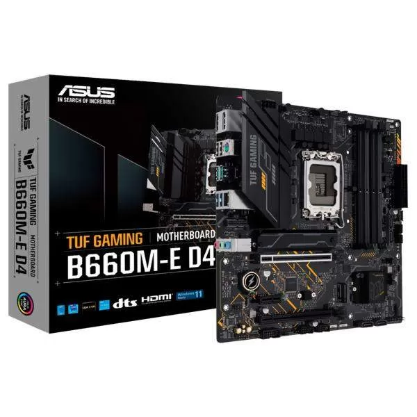 Placa Mãe ASUS TUF Gaming B660M-E D4 Socket LGA 1700 - DDR4_pcimbativel_1