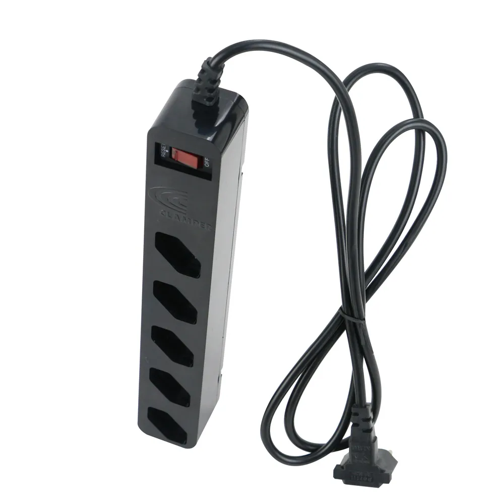 DPS iCLAMPER ENERGIA 5 C-FILTRO DE LINHA 5T 2P+T 10A BIV PRETO CLAMPER_pcimbativel_2
