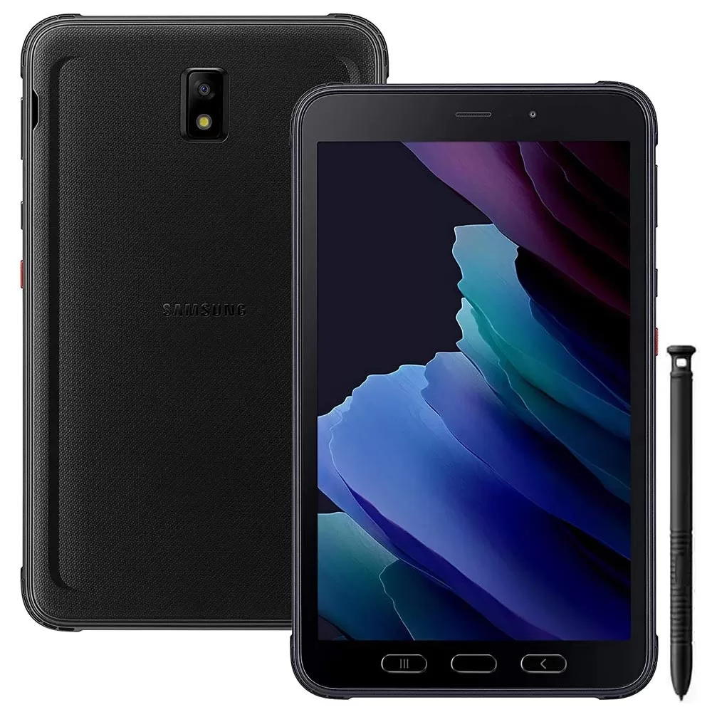 Tablet Samsung Galaxy Tab Active 3 T575 4GB de RAM - 64GB - Tela 8.0 - Preto_pcimbativel_1