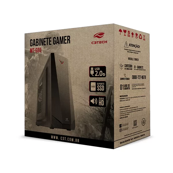 GABINETE GAMER PRETO MT-G80BK C3 TECH_pcimbativel_4
