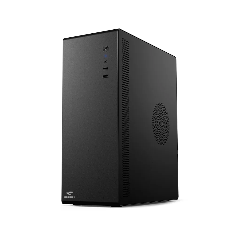 GABINETE MICRO ATX 200W PRETO MT-100BK C3 TECH_pcimbativel_1