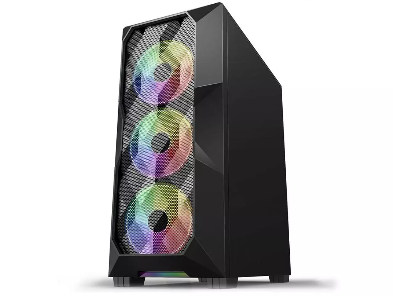 GABINETE GAMER HAYOM GB1710, RGB, LATERAL DE VIDRO, COM 3 FANS, PRETO, GB1710_pcimbativel_6.1