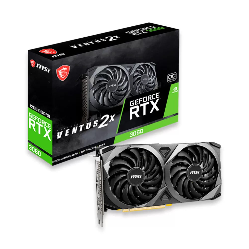GPU NV RTX3060 12GB GDDR6 VENTUS 2X OC MSI 912-V397-856_pcimbativel_1