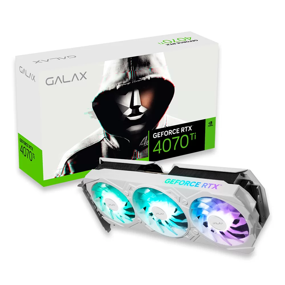GPU NV RTX4070TI 12GB WHITE EX GAMER V2 G6X 192BITS GALAX 47IOM7MD8KWE_pcimbativel_1