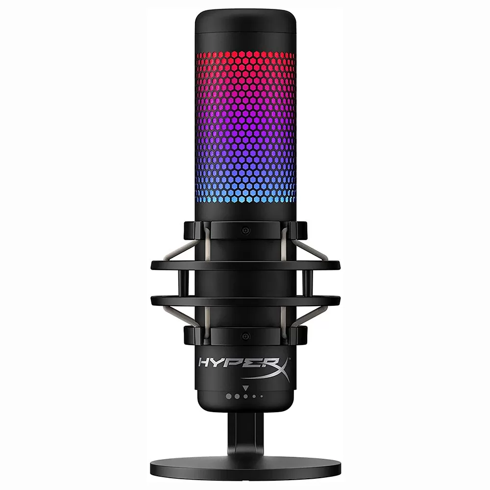 Microfone Hyperx HMIQ1S-XX-RG-G Quadcast USB - RGB - Preto_pcimbativel_1