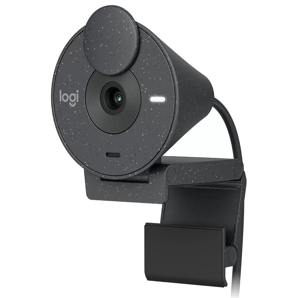 Webcam Logitech Brio 300 1080P - FHD - Preto (960-001413)_pcimbativel_1