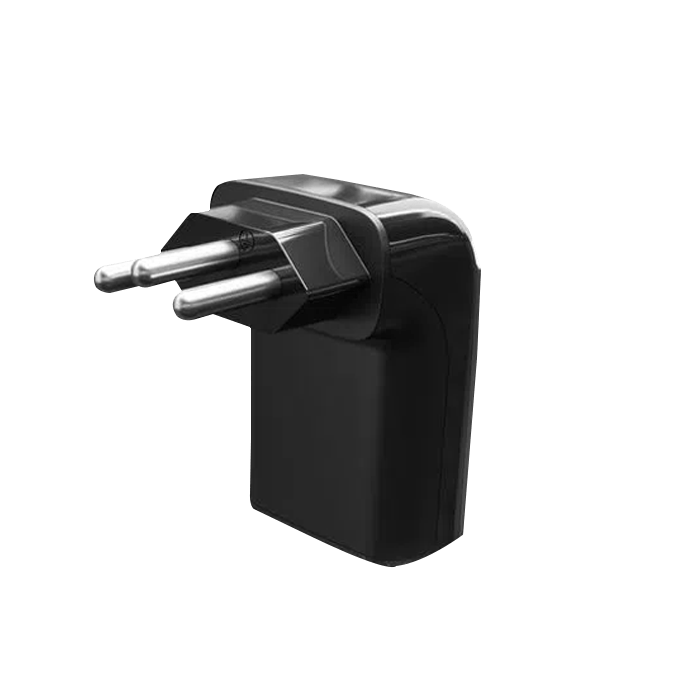DPS iCLAMPER POCKET FIT 3P 10A BIVOLT PRETO 015406 CLAMPER_pcimbativel_1