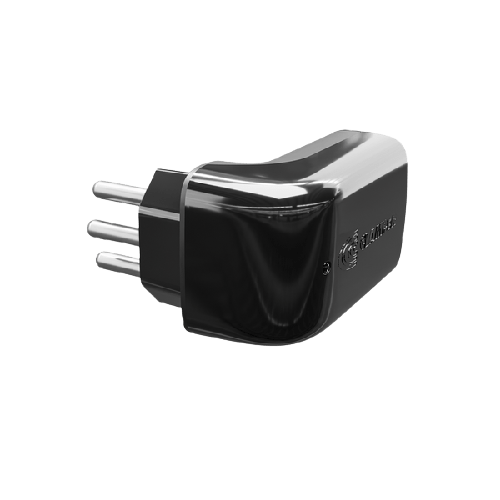 DPS iCLAMPER POCKET FIT 3P 10A BIVOLT PRETO 015406 CLAMPER_pcimbativel_2